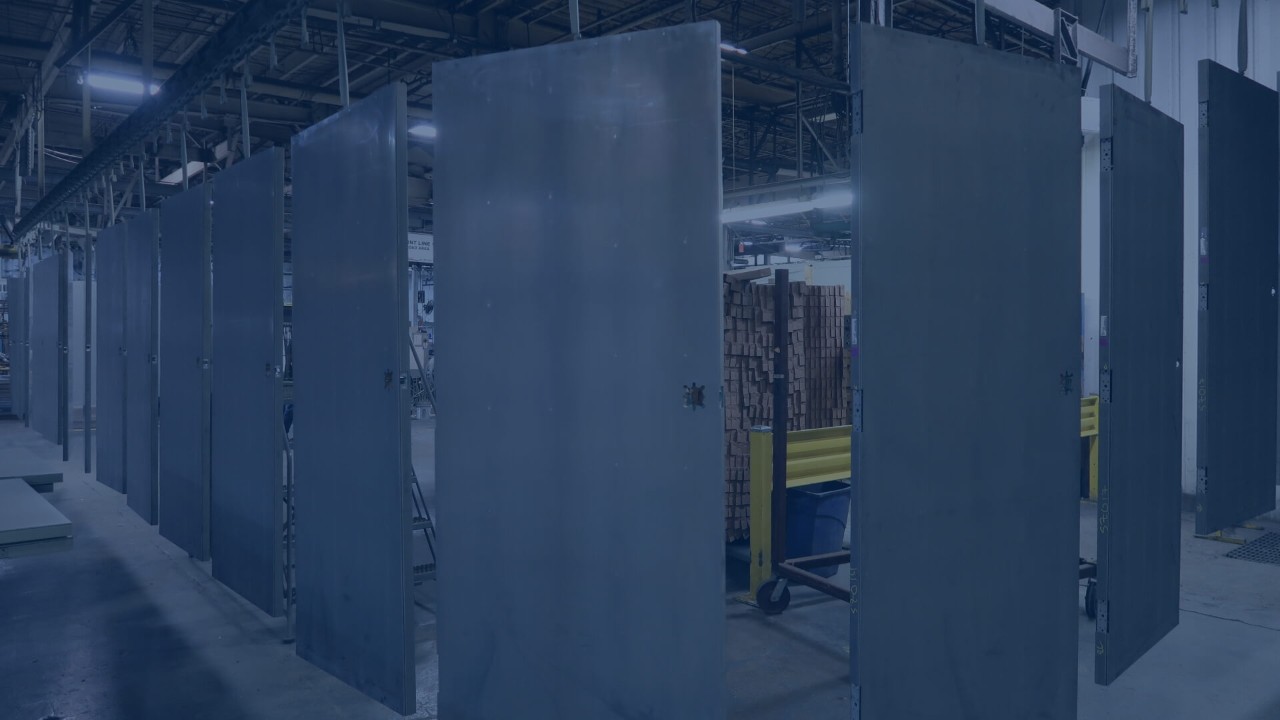 Commercial Steel Stiffened Doors Steelcraft B Series